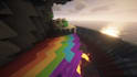 record HD minecraft parkour background gameplay