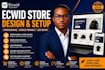 create ecwid ecommerce website store design