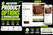 add custom product options and personalization to your shopify store