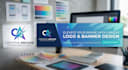 youtube channel custom banner design creative modern