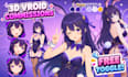 create 3d character models, vrchat avatar, vtuber character and vroid