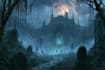 create fantasy dark art illustration