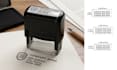 custom logo stamp design  physical stamp shipment