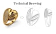 create detailed product technical drawings for manufacturing