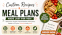 create custom recipes and personalized meal plans