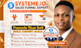 create systeme io sales funnel systeme io website systeme io landing page expert