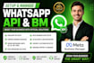 setup verified meta bm and whatsapp business api with automation