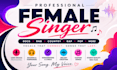 be your powerful female rock singer mental singer