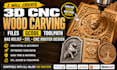 create 3d cnc wood carving files gcode toolpath bas relief stl cnc router design