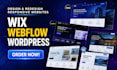 design redesign fix and update webflow wix and wordpress websites