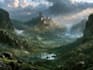 do professional landscape digital art