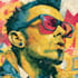 create cool retro comic art design illustration