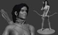 create a 3d printable model, 3d miniature, 3d character model, 3d custom design