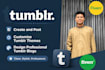 create, customize and design a professional tumblr website