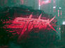do an excellent futuristic cyberpunk logo or typography