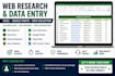 do web research and data collection