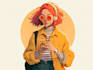 draw custom digital art illustrations