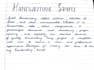 provide content writing and handwriting services
