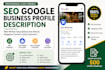 write google business descriptions