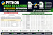 do python data cleaning and CSV excel automation