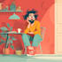 draw a flat vector portrait on your photo