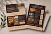 design modern flyer, poster and brochure