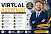 creative virtual assistant social media VA executive assistant admin data entry