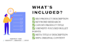 write SEO product descriptions for shopify, amazon and etsy