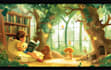 illustrate childrens book with consistent character design