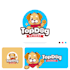 design a cute mascot cartoon character logo