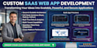 develop a custom full stack saas web app with authentication, user roles and API