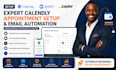 setup calendly, zoom, zapier expert calendly appointment setup email automation