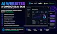 develop ai saas, ai web app, ai website, chatbot and custom software