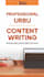 write high quality urdu articles and blog posts