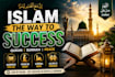 design professional islamic youtube thumbnails and social media post