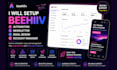 setup beehiiv automation beehiiv newsletter email design beehiiv account manager