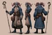 create a dnd art and d and d character for you