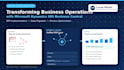 provide microsoft dynamics 365 business central erp consulting