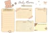 design aesthetic digital and printable planners