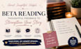 beta read your book professionally