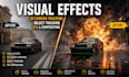 do visual effects, 3d camera tracking, object tracking, vfx, and compositing
