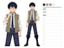 draw character sheet in anime style