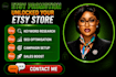 do etsy store promotion campaign to boost your etsy sales