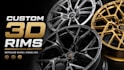 do 3d car customization, rims, wrap, mods, 3d car modeling