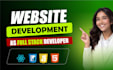 build a responsive website, frontend developer using HTML, CSS and javascript