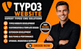 build typo3 website with expert typo3 cms development customization and supports