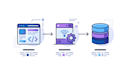 build a full stack web app with react, nodejs and python