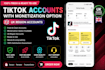 create and optimize a professional UK tiktok account