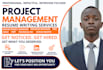 write an ats project manager resume that gets interviews