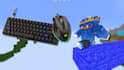make minecraft youtube thumbnail or pfp in any style